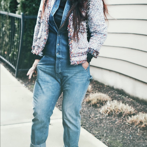 jumpsuit denim h&m